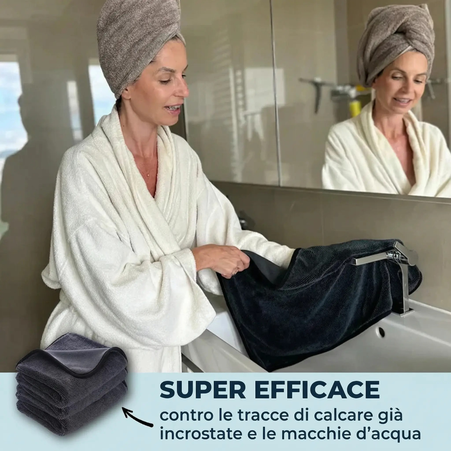 TOTAL CLEAN - Panno in microfibra XXL